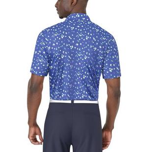 Men's Umbrella Geo Print Short Sleeve Polo PGA TOUR