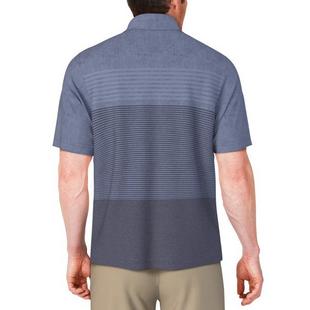 Men's Distressed Stripe Printed Short Sleeve Polo PGA TOUR