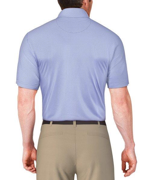 Men's Micro Geo Printed Short Sleeve Polo