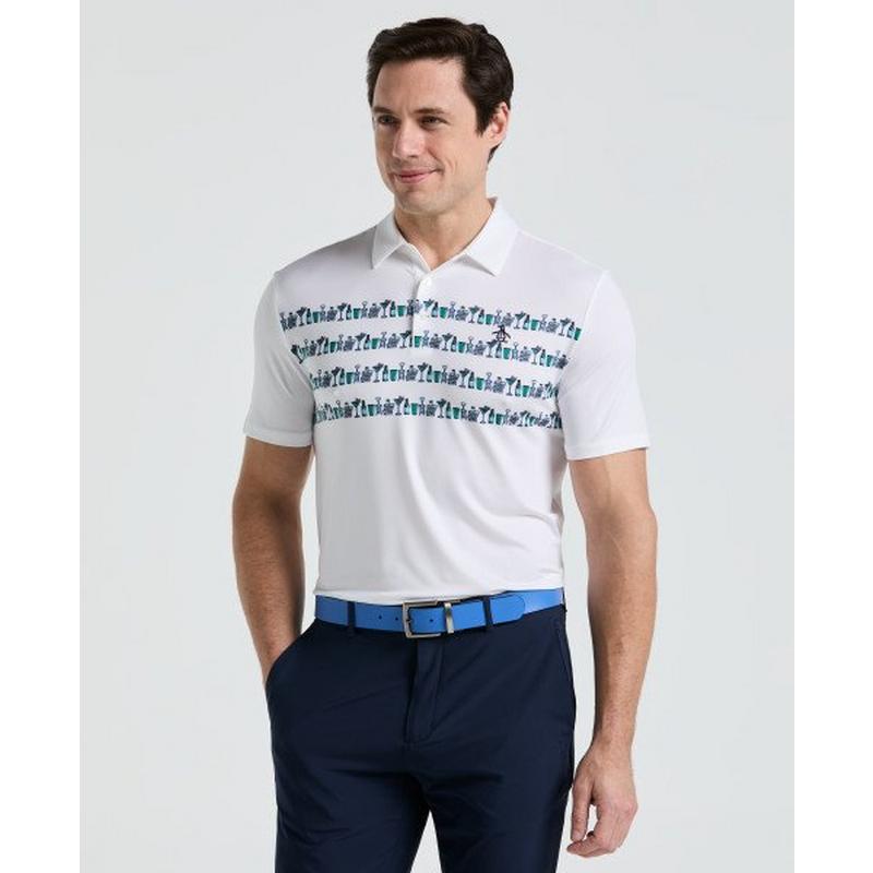 Men's Masters Cocktail Short Sleeve Polo