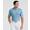 BLUE | Men's Heritage Herringbone Short Sleeve Polo