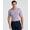 PURPLE | Men's Heritage Herringbone Short Sleeve Polo