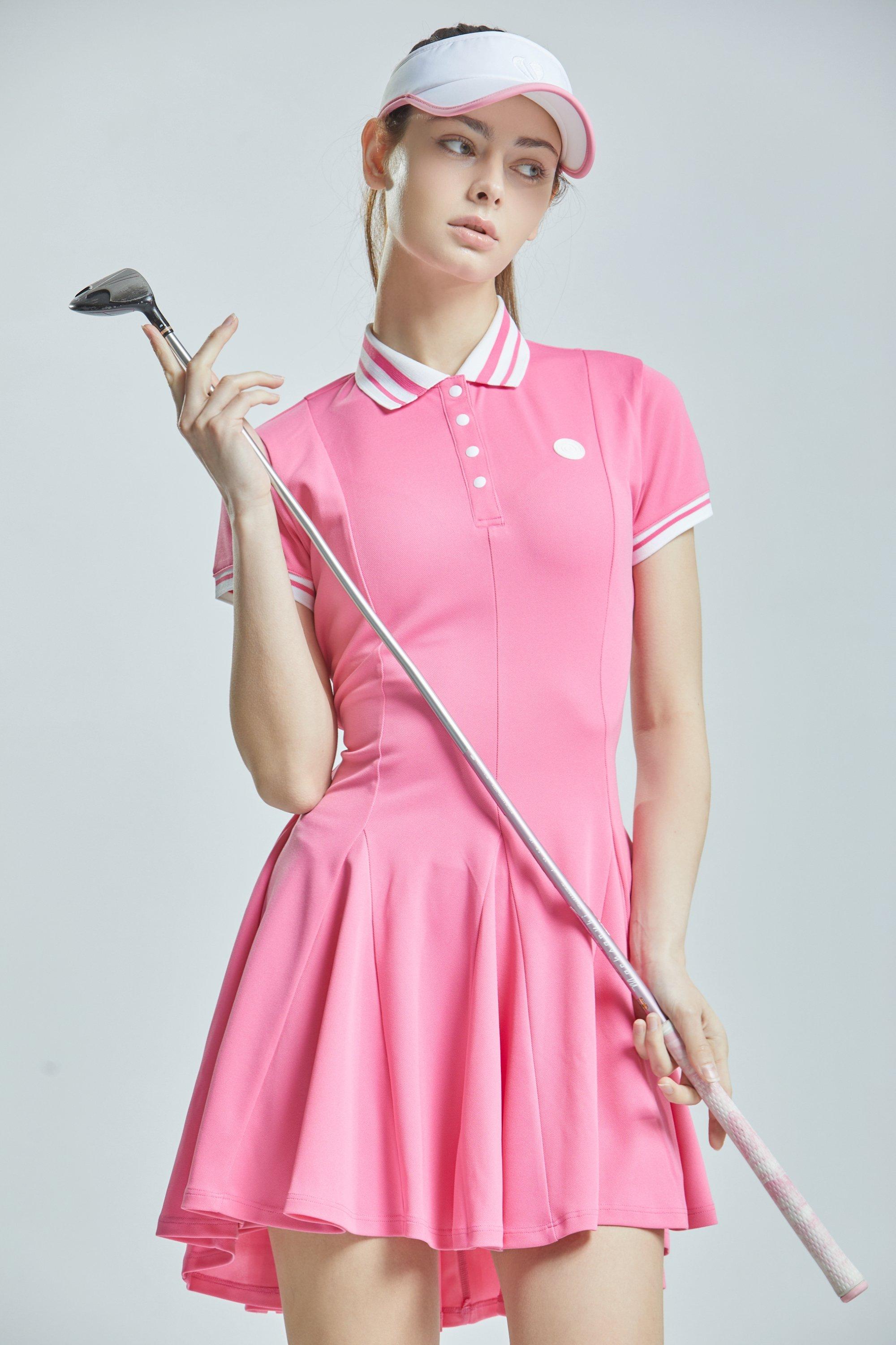 Women's Short Sleeve Polo Dress