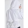 Veste à capuchon et glissière intégrale pour femmes