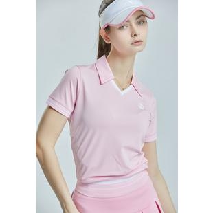 Women's Betty Collar Short Sleeve Polo CHUCUCHU
