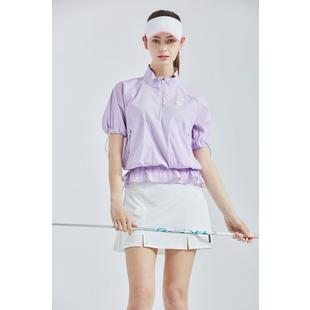 Women's 1/4 Zip Wind Short Sleeve Shirt CHUCUCHU