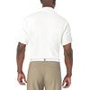 Men's Asymmetric Stripe Printed Short Sleeve Polo