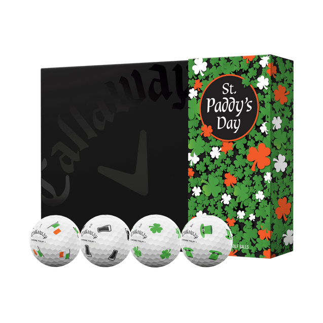 Édition Limitée - Balles Chrome Tour Truvis - Saint-Patrick CALLAWAY