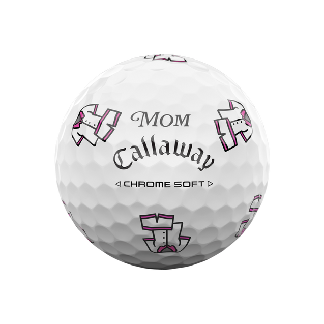 Limited Edition - Chrome Soft Truvis Golf Balls - Mothers Day