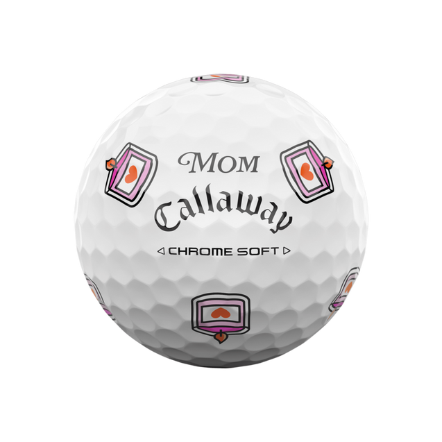 Limited Edition - Chrome Soft Truvis Golf Balls - Mothers Day