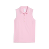Women's AP Jacquard Sleeveless Polo