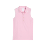 Women's AP Jacquard Sleeveless Polo