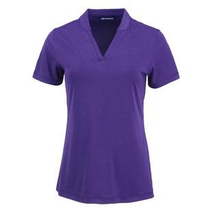 Women's Forge Heathered Stretch Blade Top CUTTER & BUCK