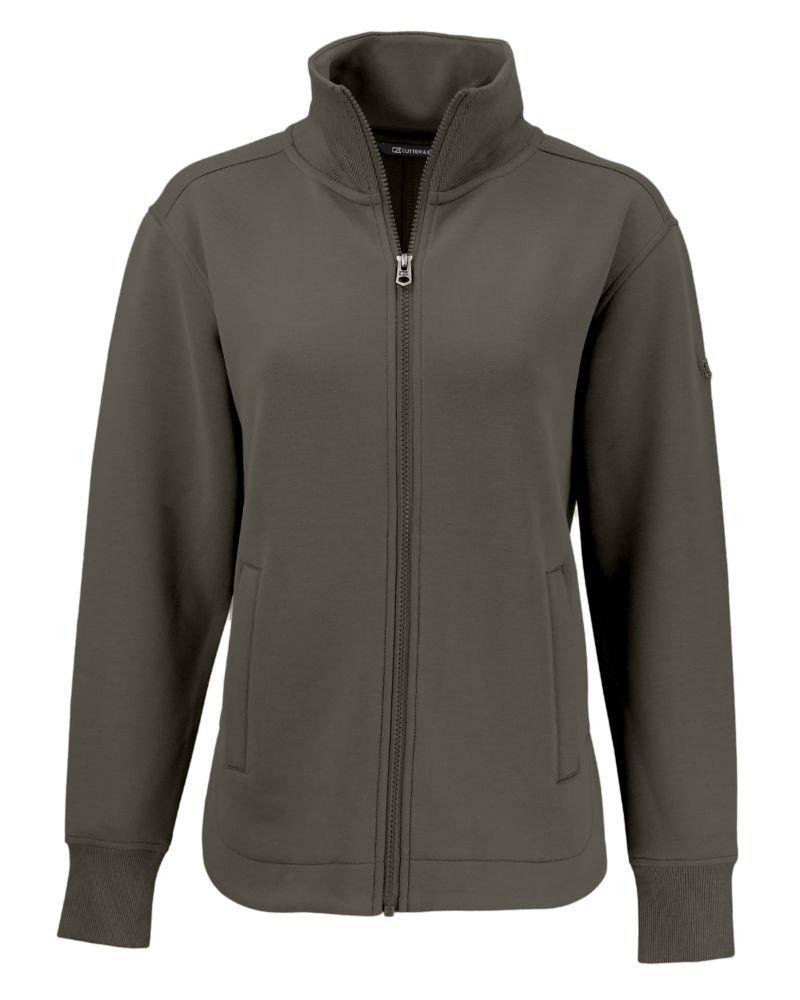 Cutter & Buck | Women's Roam Eco Full Zip Recycled Jacket | in Brown, Size Xxxl