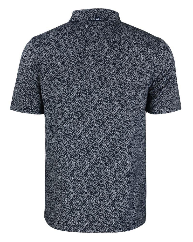Men's Pike Eco Pebble Print Stretch Recycled Polo