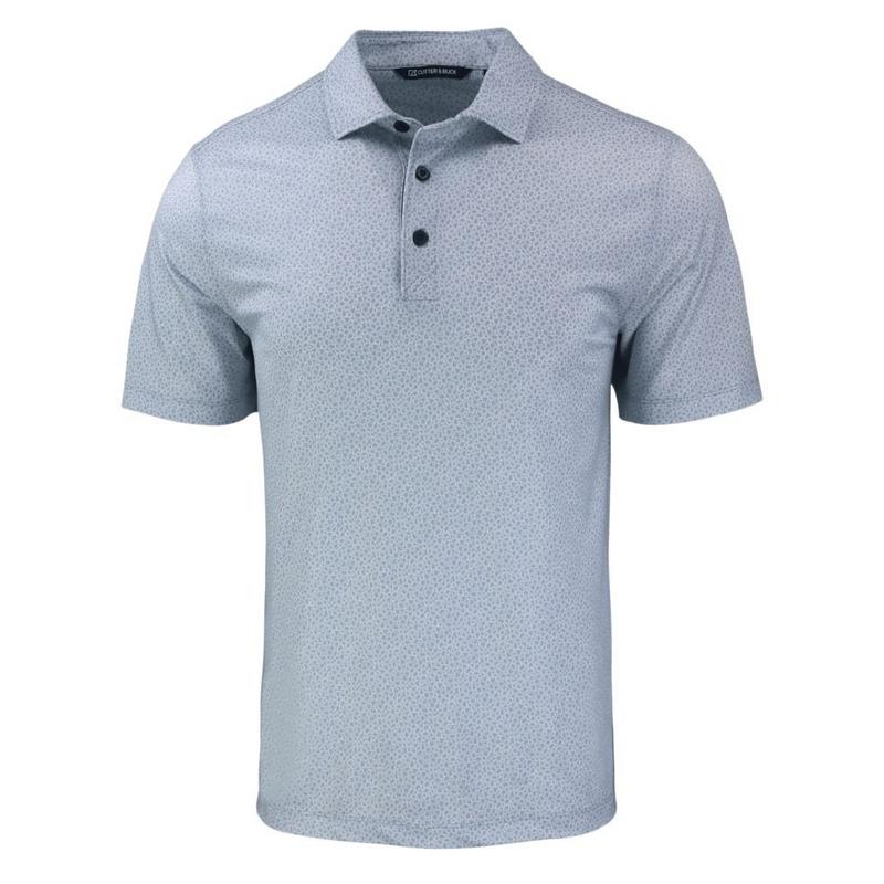 Men's Pike Eco Pebble Print Stretch Recycled Polo