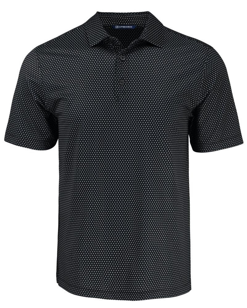 Men's Pike Eco Shadow Check Print Recycled Polo