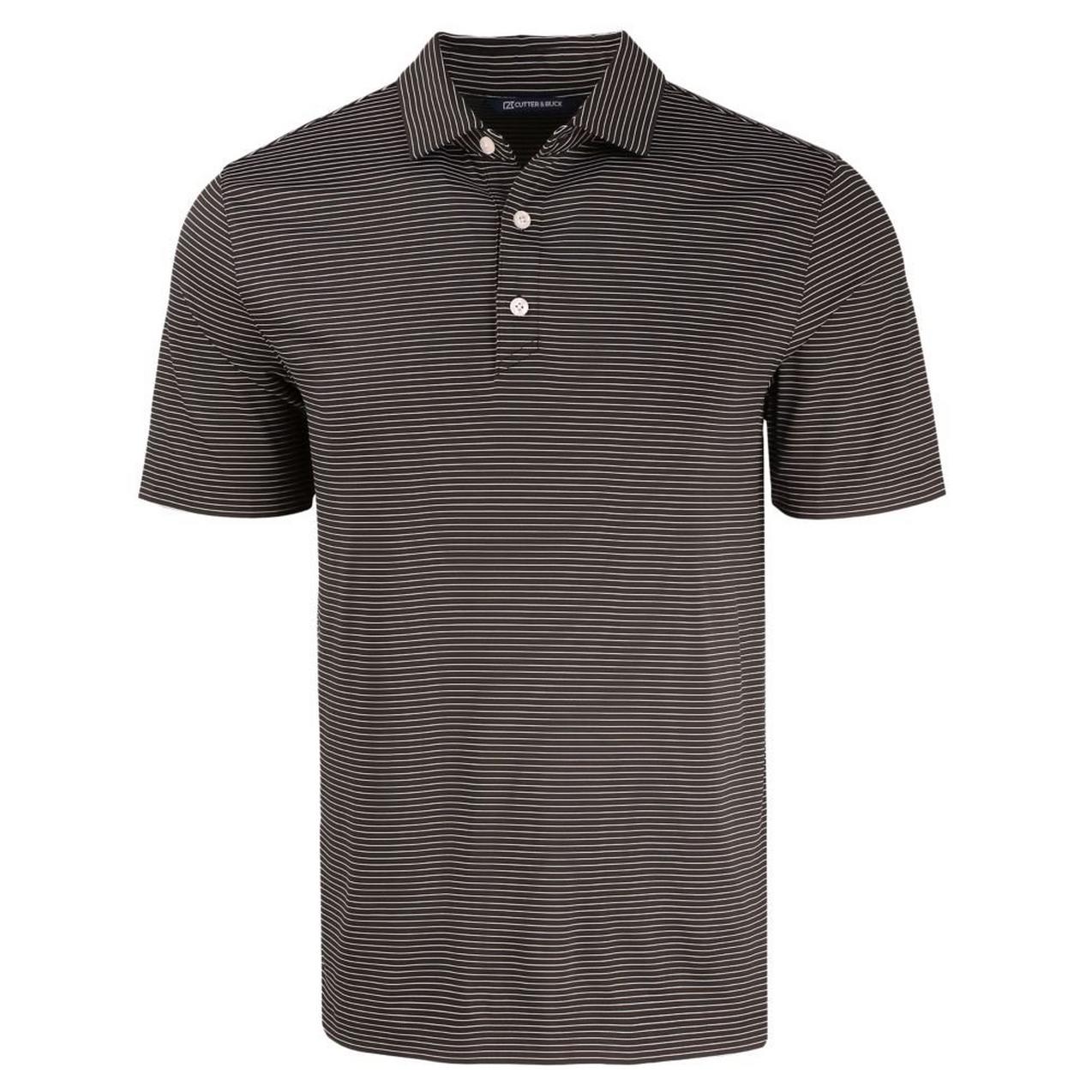 Men's Forge Eco Fine Line Stripe Stretch  Recycled Polo