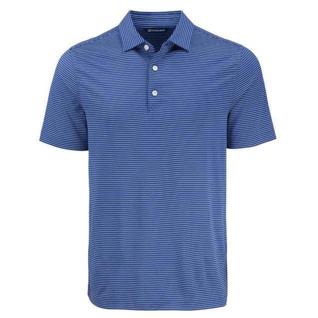 Polo recyclé Forge Eco Fine Line à rayures CUTTER & BUCK