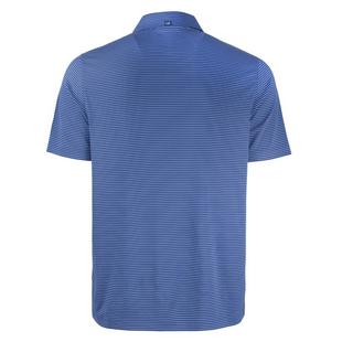 Men's Forge Eco Fine Line Stripe Stretch  Recycled Polo CUTTER & BUCK
