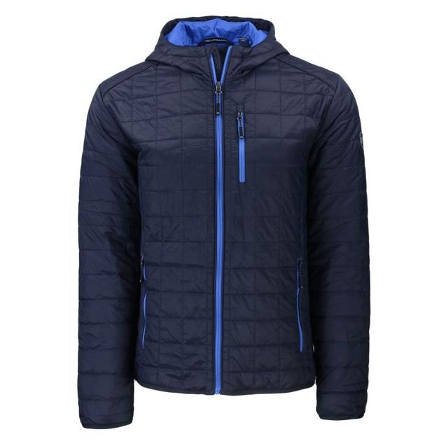 Men's Rainier Primaloft Eco Full Zip Hooded Jacket CUTTER & BUCK
