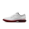 Chaussures Jordan ADG 5 sans crampons pour hommes - Blanc et rouge