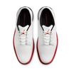 Chaussures Jordan ADG 5 sans crampons pour hommes - Blanc et rouge