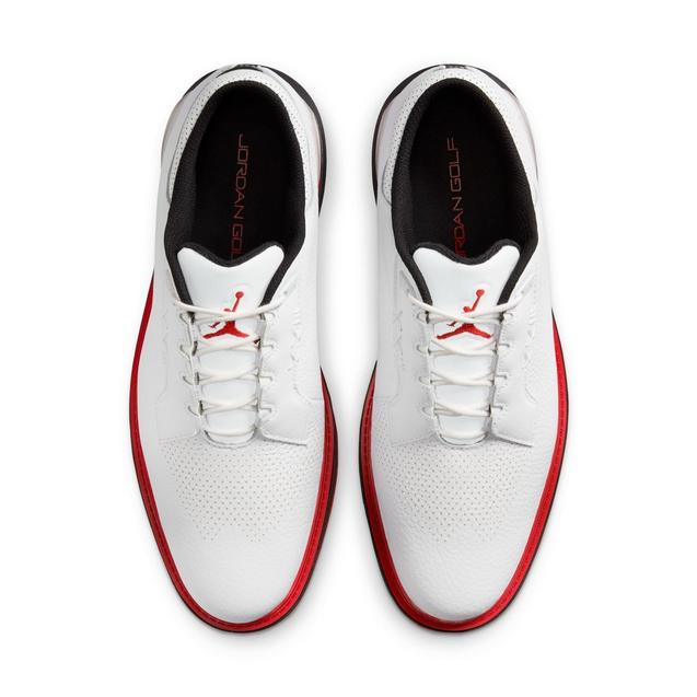 Men's Jordan ADG 5 Spikeless Golf Shoe - White/Red | JORDAN | Golf