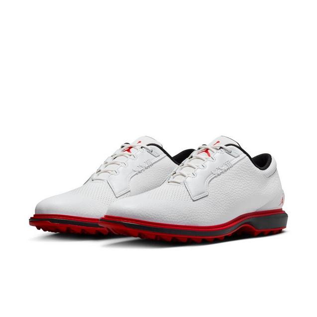 Men's Jordan ADG 5 Spikeless Golf Shoe - White/Red | NIKE