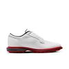 Chaussures Jordan ADG 5 sans crampons pour hommes - Blanc et rouge