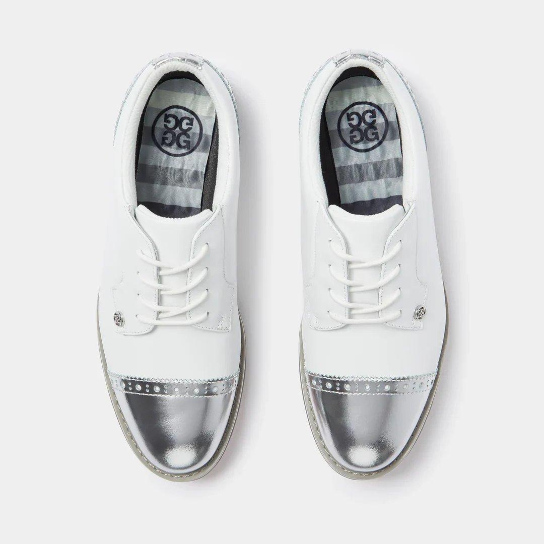 Women's Gallivanter Cap Toe Spikeless Golf Shoe - White