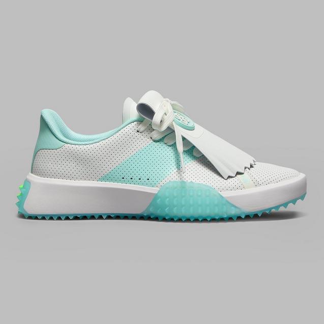 Prior Generation - Women's G.112 Spikeless Golf Shoe - White/Blue G/FORE