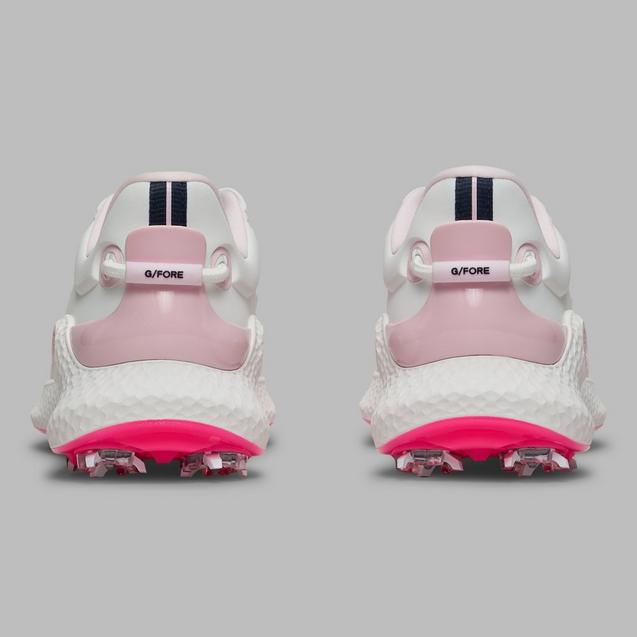 Women's MG4+ O2 G/LOCK Spiked Golf Shoe - White/Pink | G