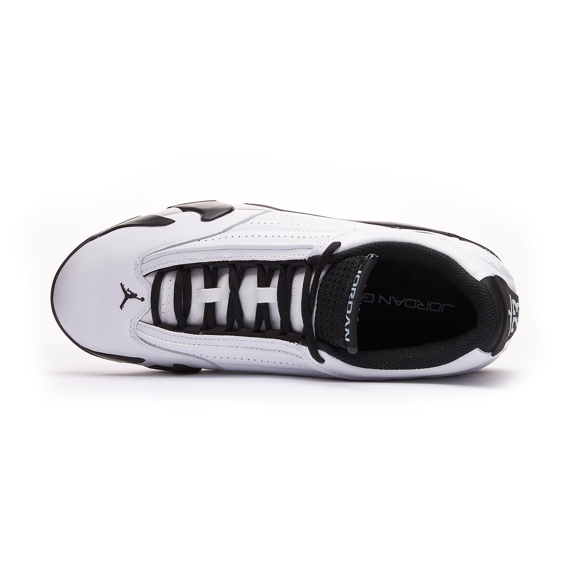 Air Jordan 14 G Spiked Golf Shoe - White/Green/Black