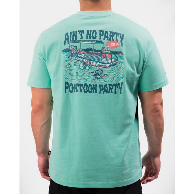 T-shirt Pontoon Party pour hommes WAGGLE