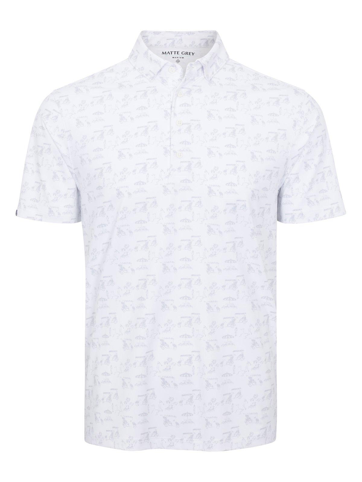 Men's Les Golf Short Sleeve Polo