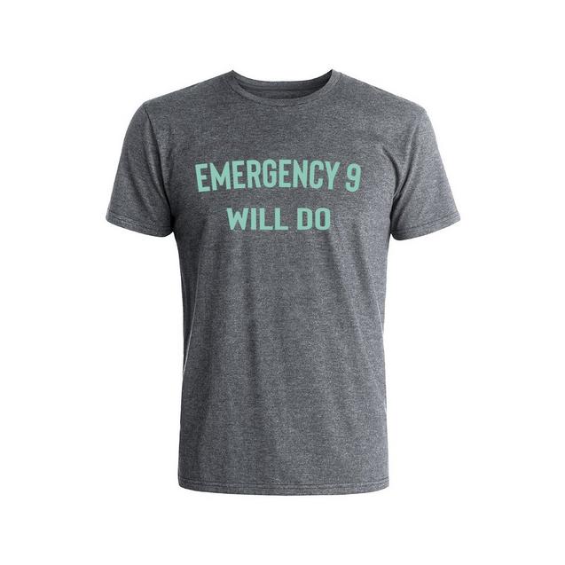 Men's Emergency 9 Short Sleeve T-Shirt MATTE GREY