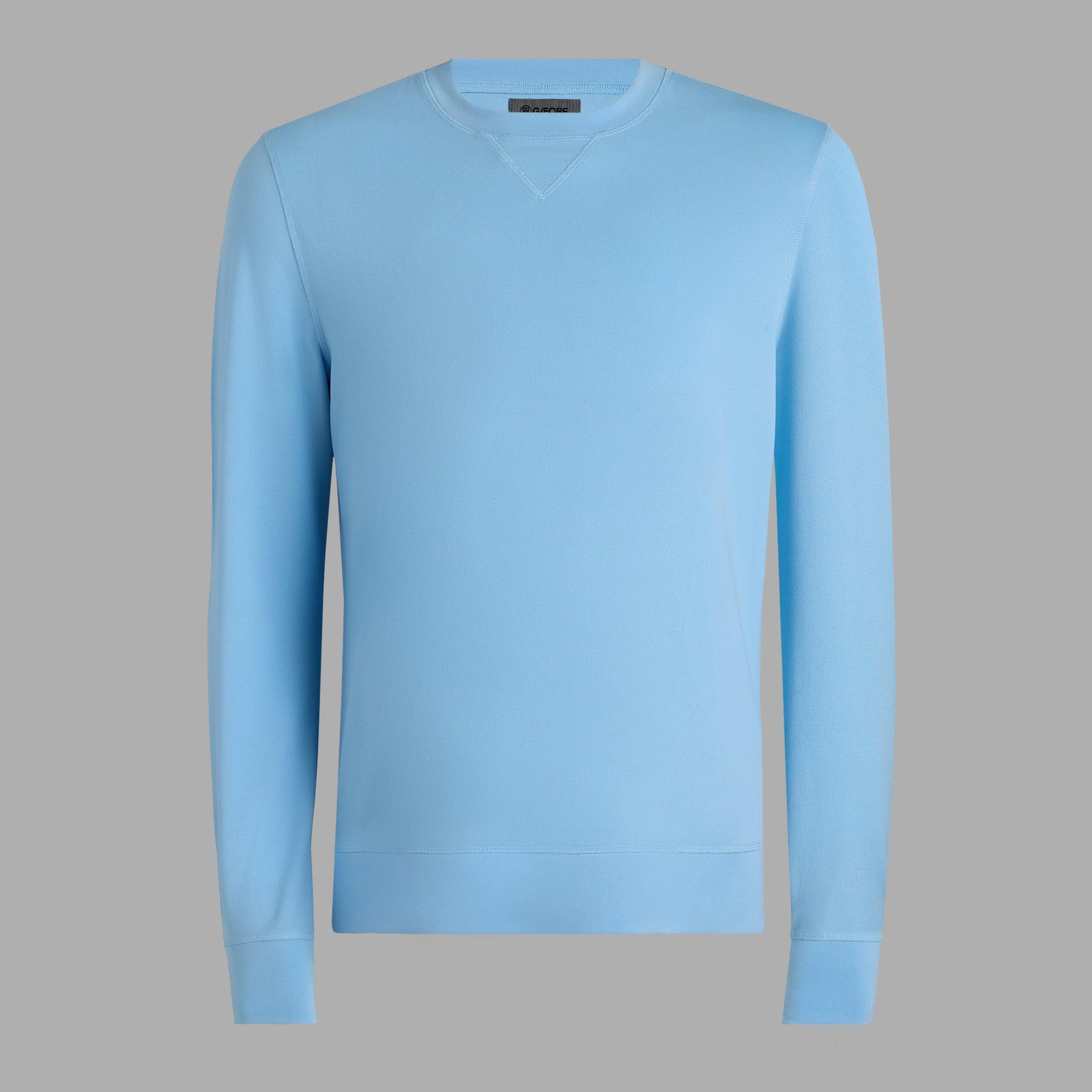 Men's Performance Pique Crewneck Sweater