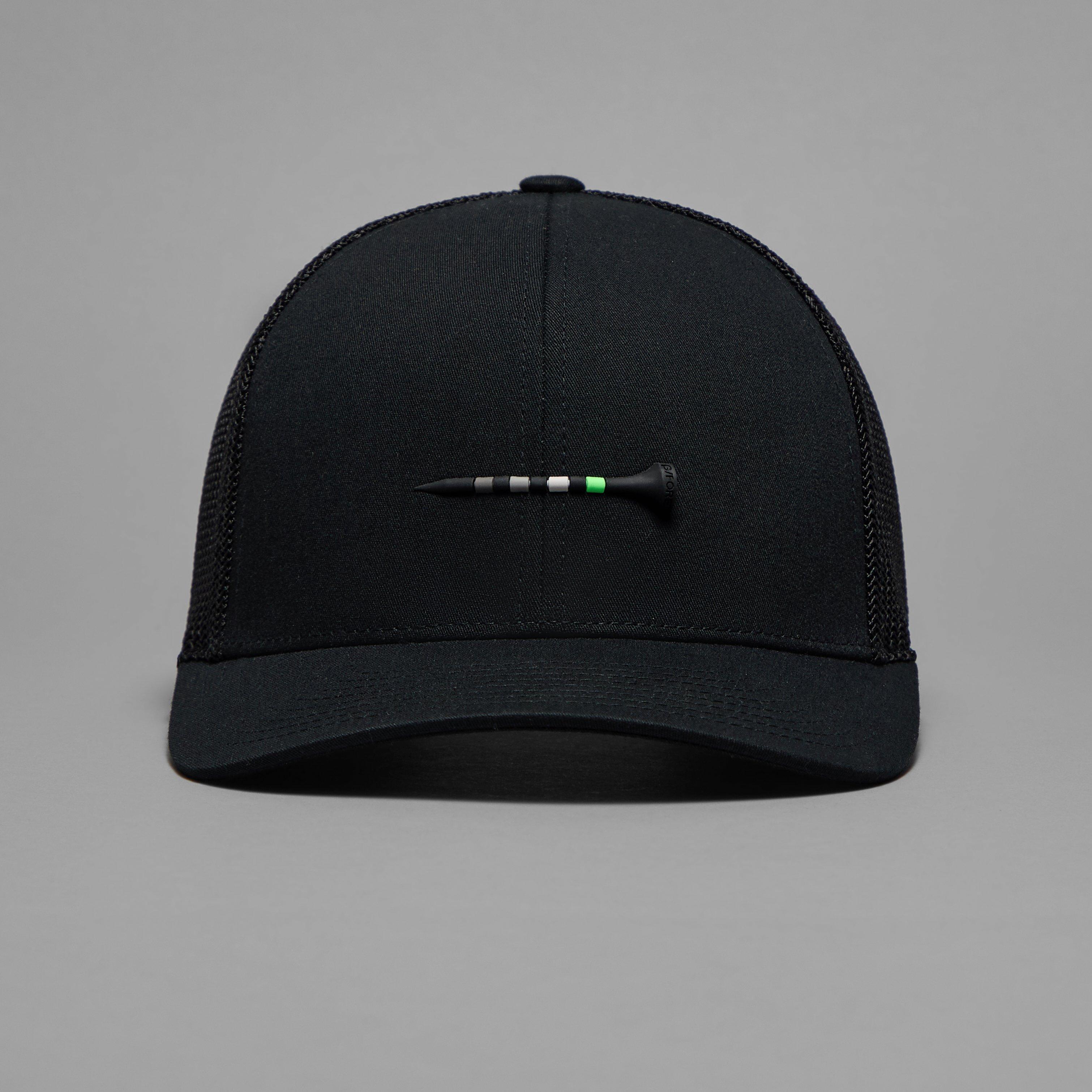 Men's Silicone Tee Mid Cotton Twill Trucker Cap