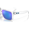 Lunettes de soleil Holbrook XL transparent poli avec lentilles PRIZM Sapphire Iridium polarisées