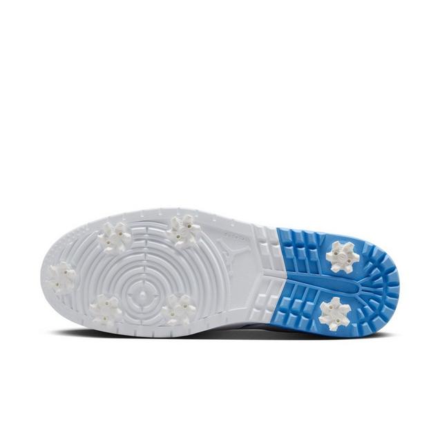 Jordan NU Retro Low G Spiked Golf Shoe - White/Blue | NIKE