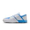 G&eacute;n&eacute;ration Pr&eacute;c&eacute;dente - Chaussures Jordan NU Retro Low G sans crampons - Blanc/Bleu