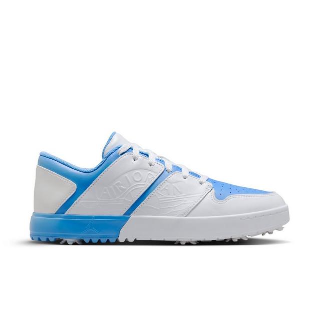 Jordan NU Retro Low G Spiked Golf Shoe - White/Blue | NIKE | Golf