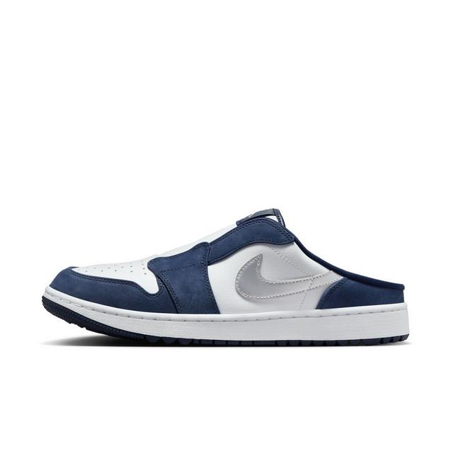Air Jordan Mule Spikeless Golf Shoe - White/Navy