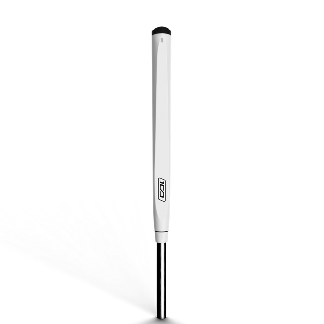 Deep Etched Smooth Putter Grip - White SUPERSTROKE