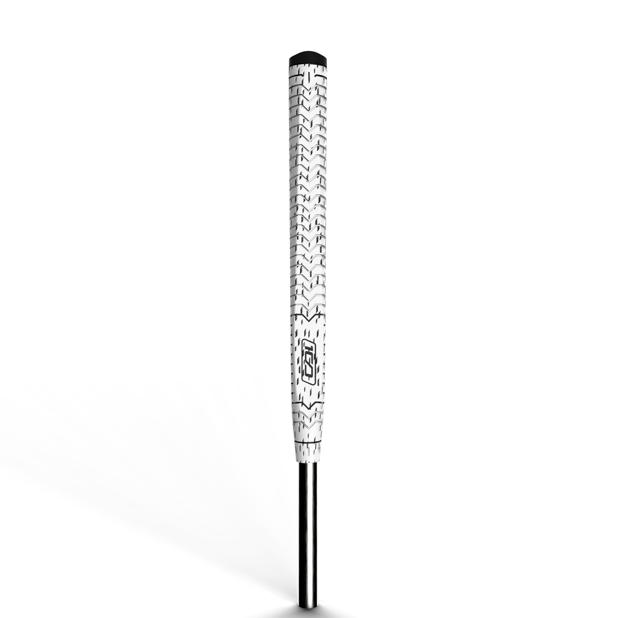 Deep Etched Cord Putter Grip - White