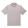 Polo en tissu recyclé à rayures rétro Hudson pour hommes