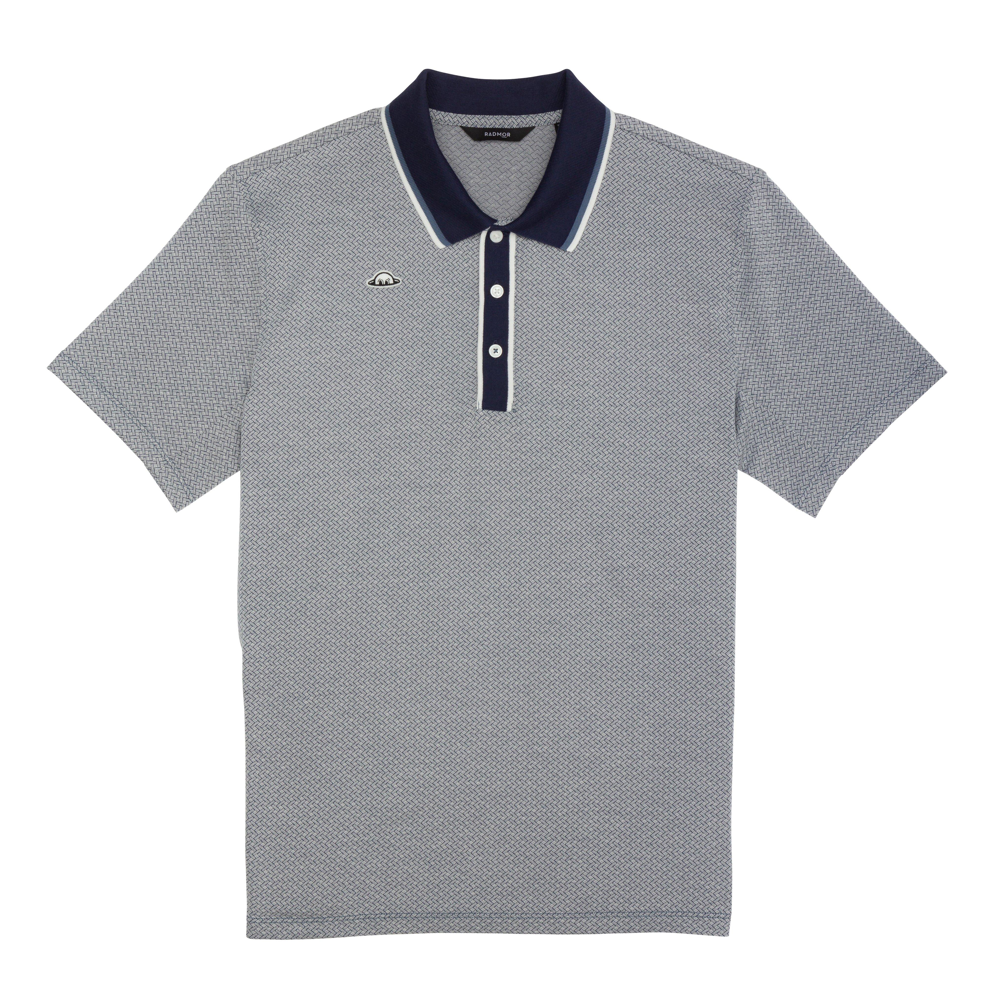 Men's Hudson Recycled Vintage Jacquard Polo