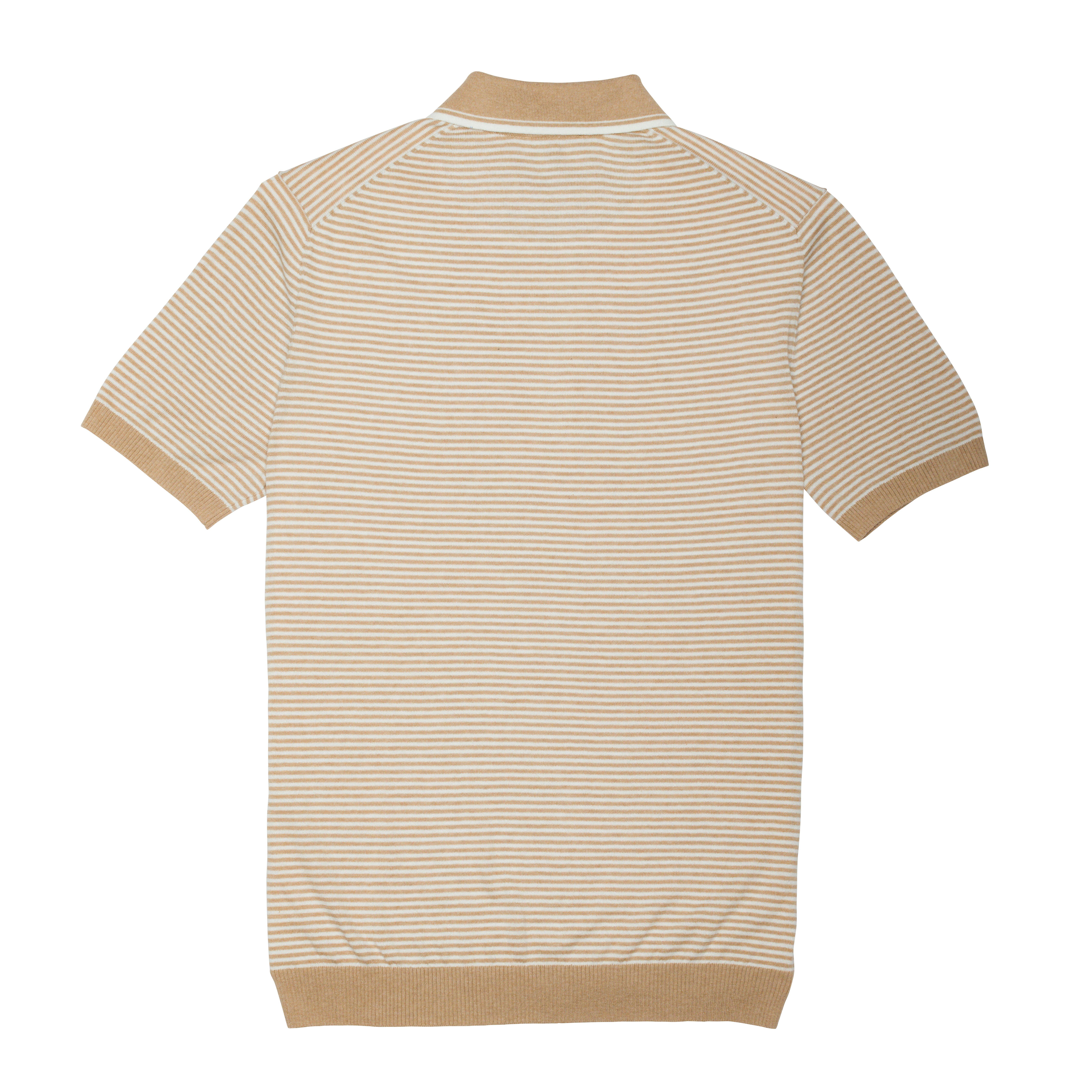 Men's Union Recycled Rib Knit Stripe Polo
