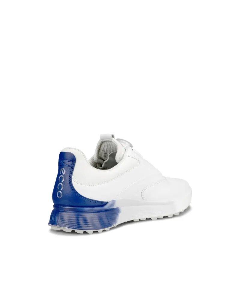Men's S-Three BOA Spikeless Golf Shoe - White/Blue